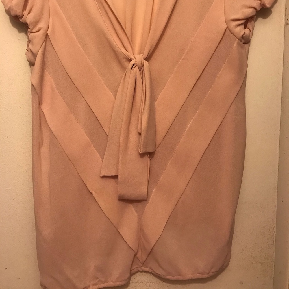 Max studio pink bubble top - Picture 7 of 8